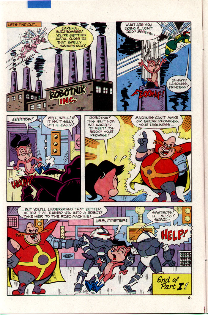 Sonic - Archie Adventure Series March 1993 Page 6